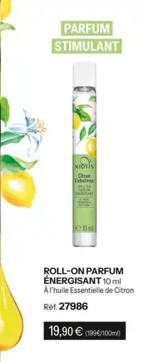 Stanhome Roll-on parfum énergisant offre