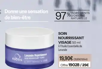 Stanhome Soin nourissant visage offre