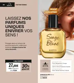 Stanhome SONGE BLANC offre
