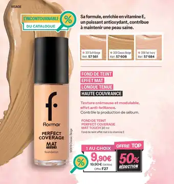 Stanhome Fond de teint effet mat longue tenue offre