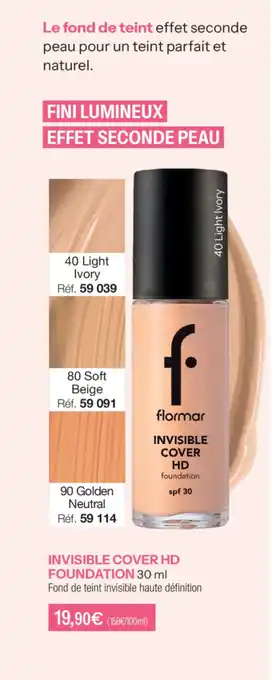 Stanhome Invisible cover hd foundation offre