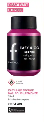 Stanhome EASY & GO Sponge nail polish remover offre