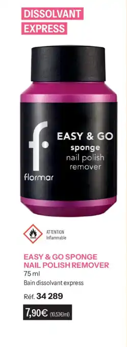Stanhome EASY & GO Sponge nail polish remover offre
