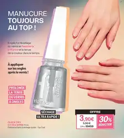 Stanhome Quick dry extra shine offre