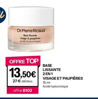 Stanhome Base lissante 2 en 1 visage et paupières offre