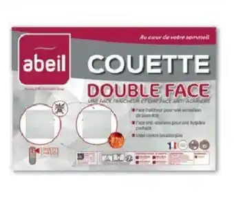 Intermarché Couette Double Face 2 Personnes Abeil offre