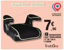 E.Leclerc REHAUSSEUR BAS RENOJUNIOR offre