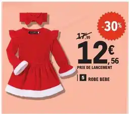 E.Leclerc Robe bébé offre