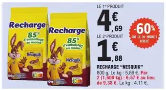 E.Leclerc Recharge Nesquik offre