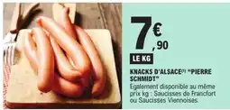 E.Leclerc KNACKS D'ALSACE PIERRE SCHMIDT offre