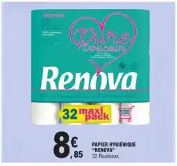 E.Leclerc Papier hygiénique RENOVA offre