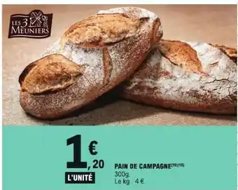 E.Leclerc Pain de campagne offre
