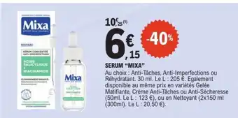 E.Leclerc SERUM “MIXA” offre