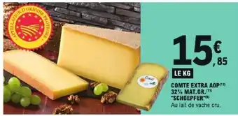 E.Leclerc Comté Extra AOP offre