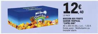 E.Leclerc CAPRI SUN offre