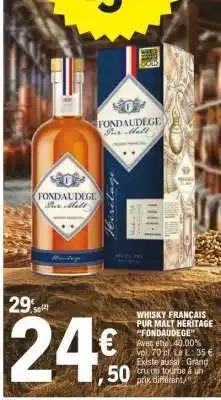 E.Leclerc Fondaudège Pur Malt Héritage offre