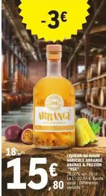 E.Leclerc ARRANGÉ ANANAS & PASSION offre