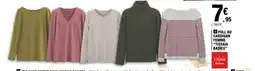 E.Leclerc Pull ou cardigan femme tissaia offre