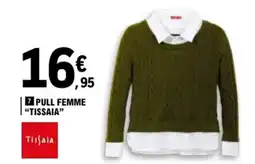 E.Leclerc Pull femme tissaia offre