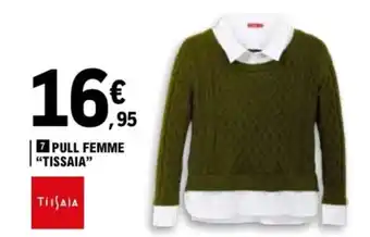 Pull femme tissaia