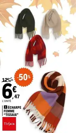 E.Leclerc Écharpe femme tissaia offre