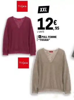 E.Leclerc Pull femme tissaia offre