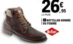 E.Leclerc Bottillon homme ou femme offre