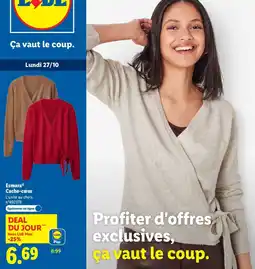 Lidl Esmara cache-cœur offre