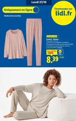 Lidl Esmara pyjama offre