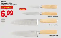 Lidl Ernesto couteau de cuisine offre