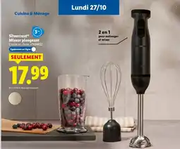 Lidl Silvercrest mixeur plongeant offre