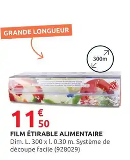 Rural Master Film étirable alimentaire offre
