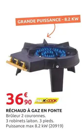 Rural Master Réchaud à gaz en fonte offre
