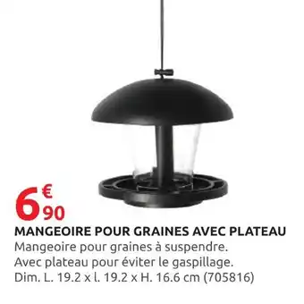 Rural Master Mangeoire pour graines avec plateau offre