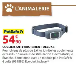 Rural Master PETSAFW Collier anti-aboiement deluxe offre