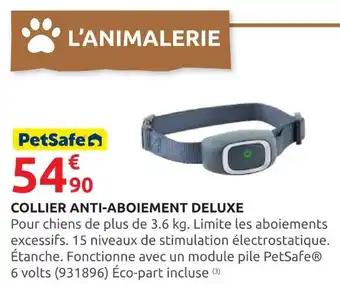 Rural Master PETSAFW Collier anti-aboiement deluxe offre