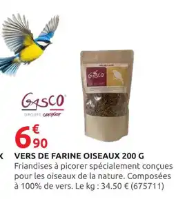 Rural Master GASCO Vers de farine oiseaux offre