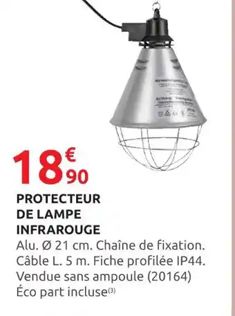 Rural Master Protecteur de lampe infrarouge offre