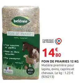 Rural Master BELAVIE Foin de prairies 12 kg offre