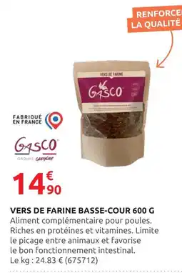 Rural Master GASCO Vers de farine basse-cour offre