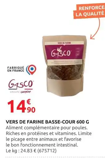 Rural Master GASCO Vers de farine basse-cour offre