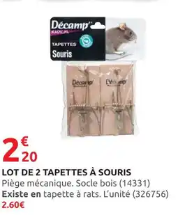 Rural Master Decamp' Lot de 2 tapettes à souris offre