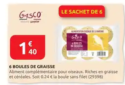 Rural Master GASCO 6 Boules de Graisse offre