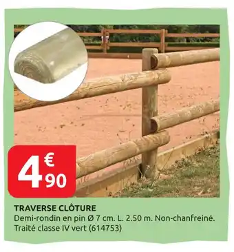 Rural Master Traverse clôture offre