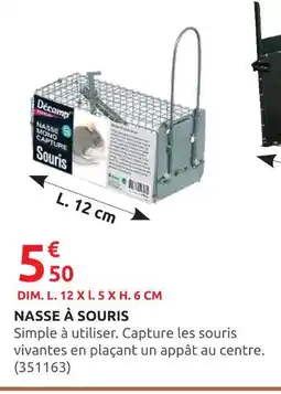 Rural Master DECAMP Nasse à souris offre