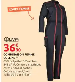 Rural Master LMA Combinaison Femme Colline offre