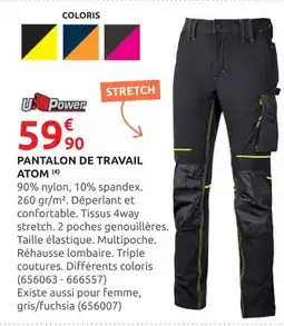 Rural Master U-POWER Pantalon de travail Atom offre