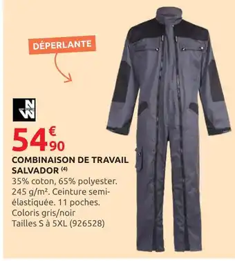 Rural Master NW Combinaison de travail Salvador offre