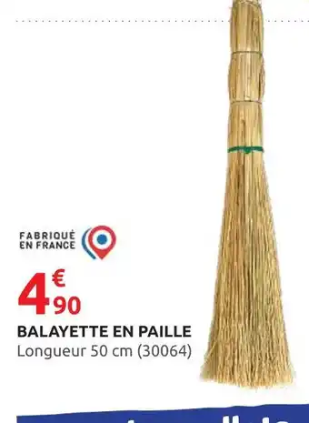 Rural Master Balayette en paille offre