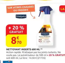 Rural Master Starwax Nettoyant Inserts 600 ml (1) offre